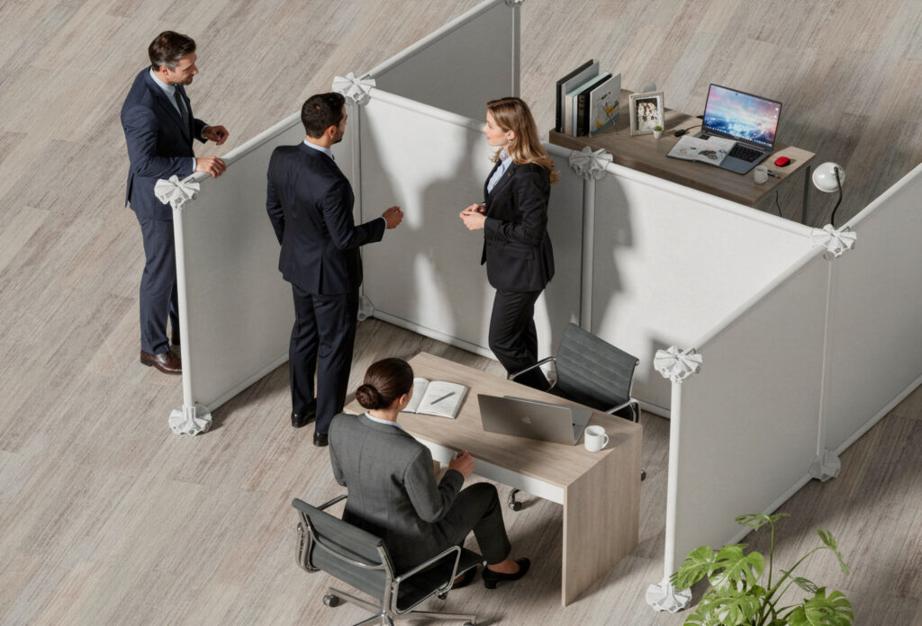 EasyStand structures modulaires eco-responsables bureaux