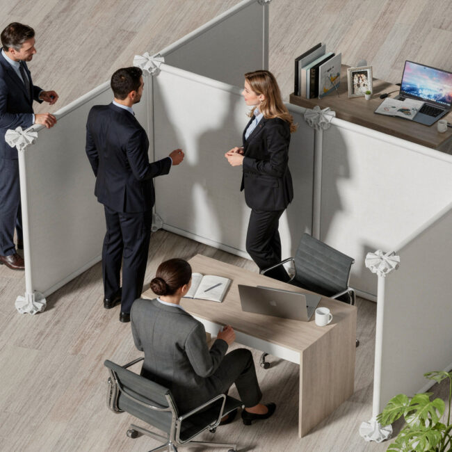 EasyStand structures modulaires eco-responsables bureaux