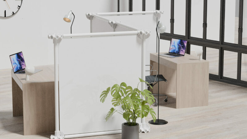 EasyStand structures modulaires eco-responsables bureaux