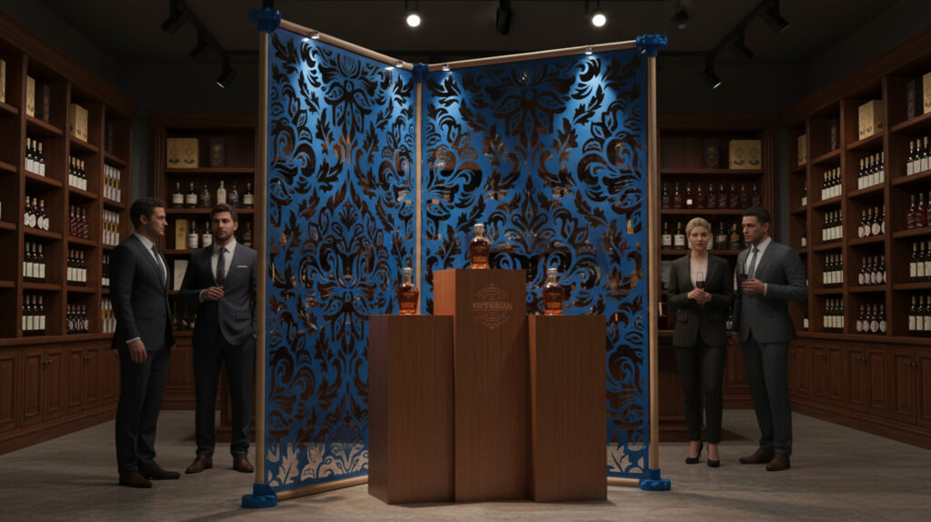 structure modulaire boutique luxe