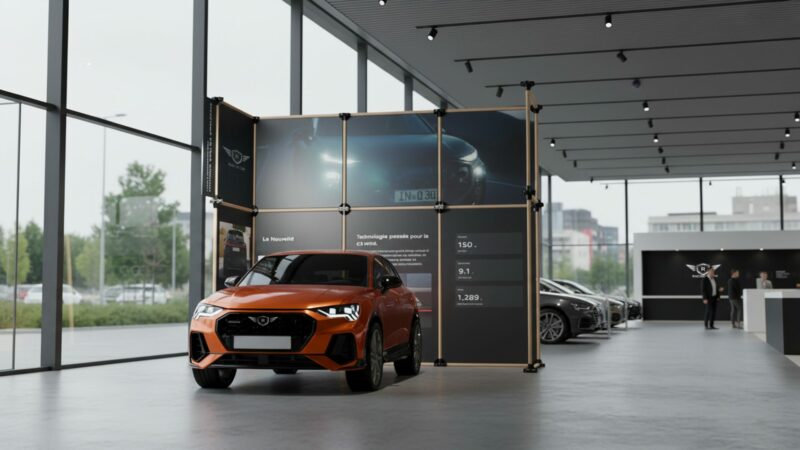 Stand concession voiture RSE