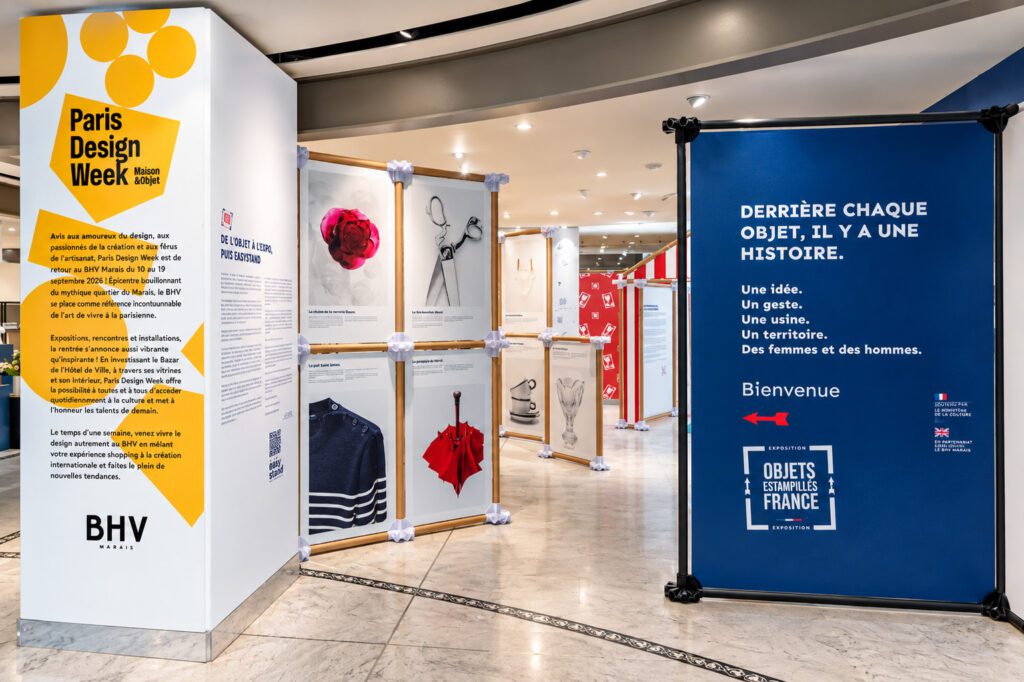 exposition easystand objets estampillés france